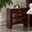 Table de chevet LUCILLE MERLOT