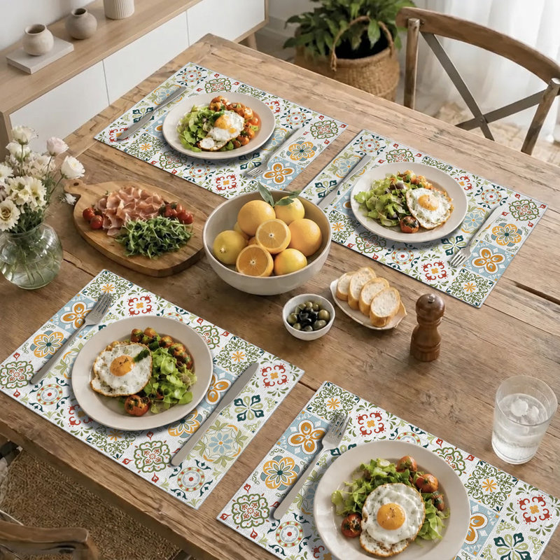 Ensemble de table rectangulaire en polyester