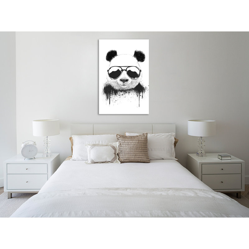 «Stay Cool», toile tendue par Balazs Solti, H 15 po x l 10 po x P 1,5 po