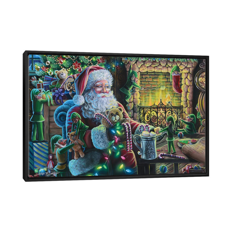 «Mischief», reproduction d'art sur toile encadrée, H 18 po x l 26 po, Noir, Impression encadrée sans passe-partout