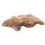 Tapis de la zone brune en peau mouton fait main poils longs Wheless-732532729