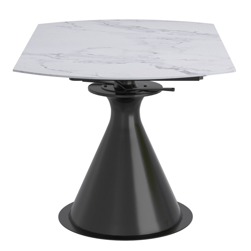 Table de salle à manger Adam, Blanc