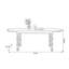 Black Oval Solid Wood Dining Table-1541732023