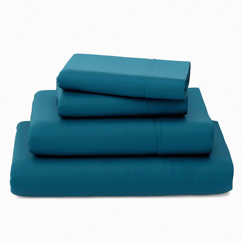 Cooling Bliss Sheets - Silky Soft Luxury Bedding Set with Deep Pockets - Breathable - Split, Queen Sheet Set, Teal