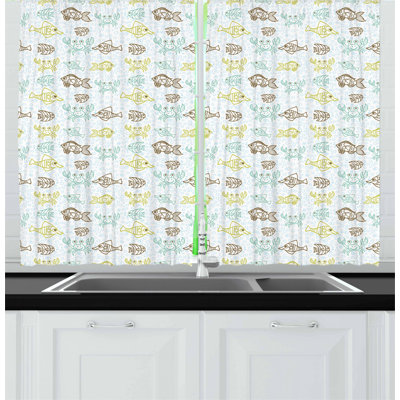 Tailored Kitchen Curtain