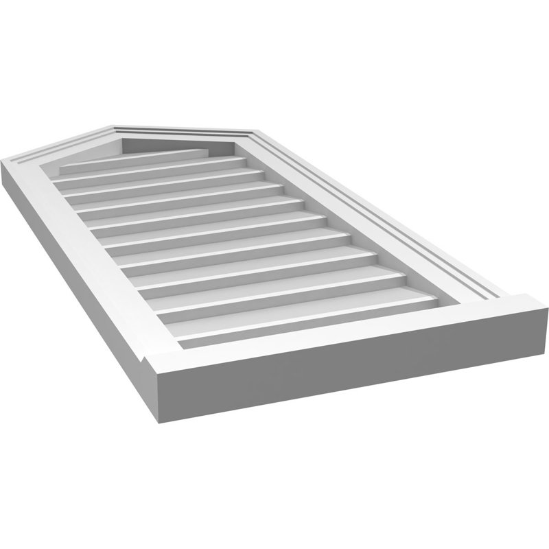 Ventilateur à pignon en uréthane non-fonctionnel Signature, H 34 po x l 16 po x P 2 po