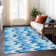 Washable Abstract Indoor / Outdoor Rug