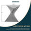 Table d'appoint sculpturale 17 po Leisuremod-126571396