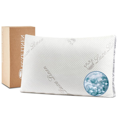  Taille standard du coussin de lit en coton biologique