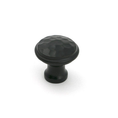 Hammered Round Knob