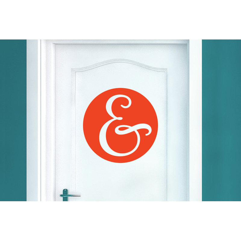 Wall Decal, Orange