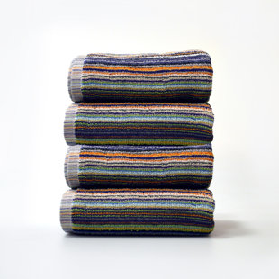 4 Pieces Recycled Cotton Hand Towel Same-Size Bale