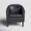 Fauteuil demi-tonneau de 26,77 po Munson-324262356