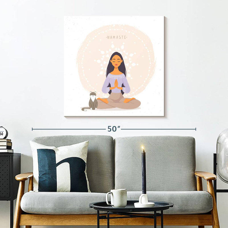 Kerrick Home Yoga, H 30 po x l 30 po