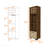 12-Bottle 2-Shelf 1-Drawer Bar Cabinet