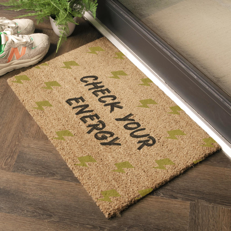 Bergstrom Non-Slip Indoor Doormat, Rectangle 40 x 60 cm