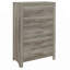 Mobilier de chambre à coucher de style rustique avec tiroirs