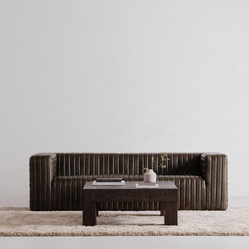 Evander 4 Legs Coffee Table, Brown