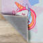 Tapis d'intérieur tissé à plat en chenille 100% polyester Hasler Unicorn Rainbow-1189433389