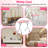 Foldable Manicure Table with Drawer
