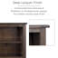 Revere 90cm, 3 shelf low wide Bookcase