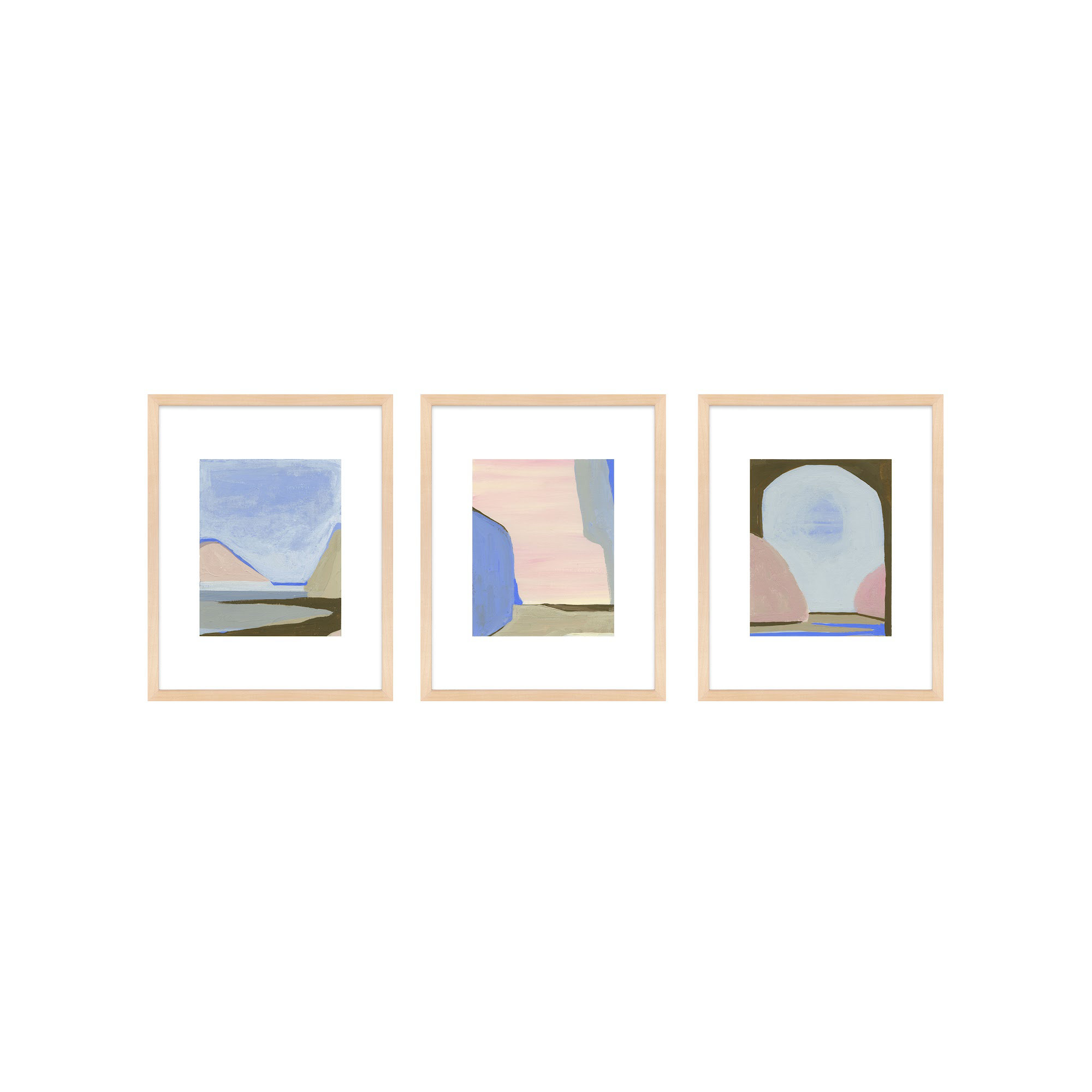 Morning Sky by Andrea Stokes, Brown Framed, 25" H x 20" W