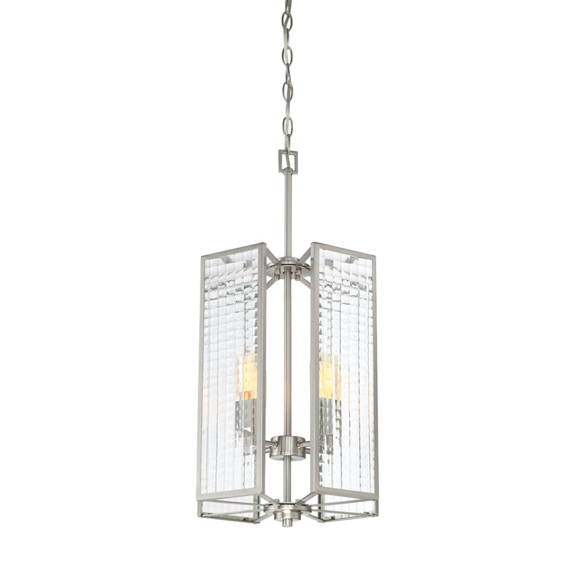 Luminaire suspendu simple 4 lumières Belvidera