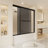 59" W x 56" H Double Sliding Semi-Frameless Tub Door-87058399-114466678