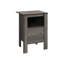 Table de bout de chambre à coucher en stratifié gris - soutient vos articles Modern améliore l'esthétique