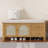 43" Wide Shoe Storage Bench With Cushion Entryway Bench Storage Bench With Storage And 2 Drawers-1133230692