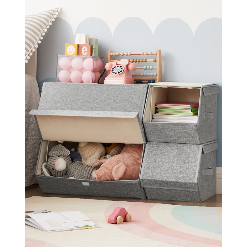 Latitude Run Bettysue Fabric Storage Tub & Tote