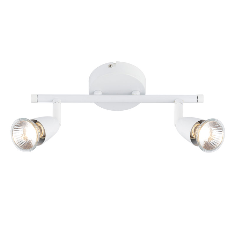 Eichler Flush Mount, Gloss White Paint