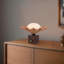 Furrow 9-in Red Table Lamp-1410794910