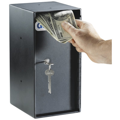 Gary Operated Trim Depository Safe with Key Lock