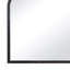 Knox Flat Leather Wall Mirror