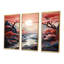 «China Mountain and River Landscape Bliss III», art mural Chine-667874985-667874989