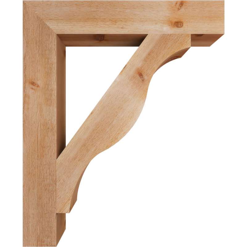 Support pour scie brute Funston Block, Cèdre rouge, H 44 po x l 6 po x P 36 po