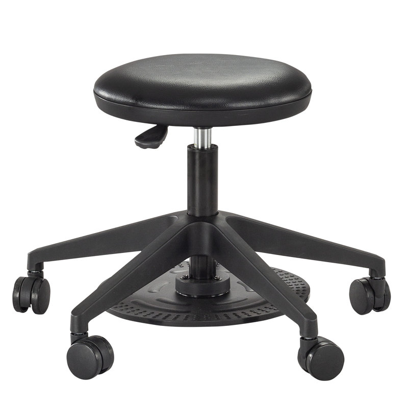 Tabouret de laboratoire à pédale