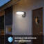 Amukta Black 11cm H Integrated LED Frosted Glass Outdoor Flush Mount