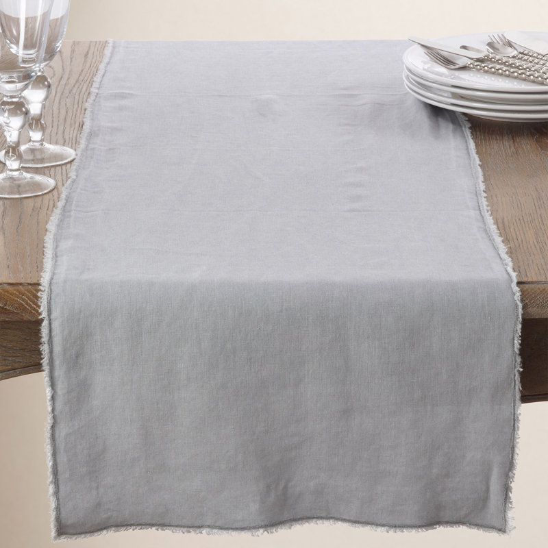 Chemin de table Zadia, gris