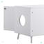 Table d'appoint pour chat avec 3 portes et salle de rangement pour chat-1332009052