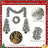 Pre-Lit Christmas Artificial Tree Set
