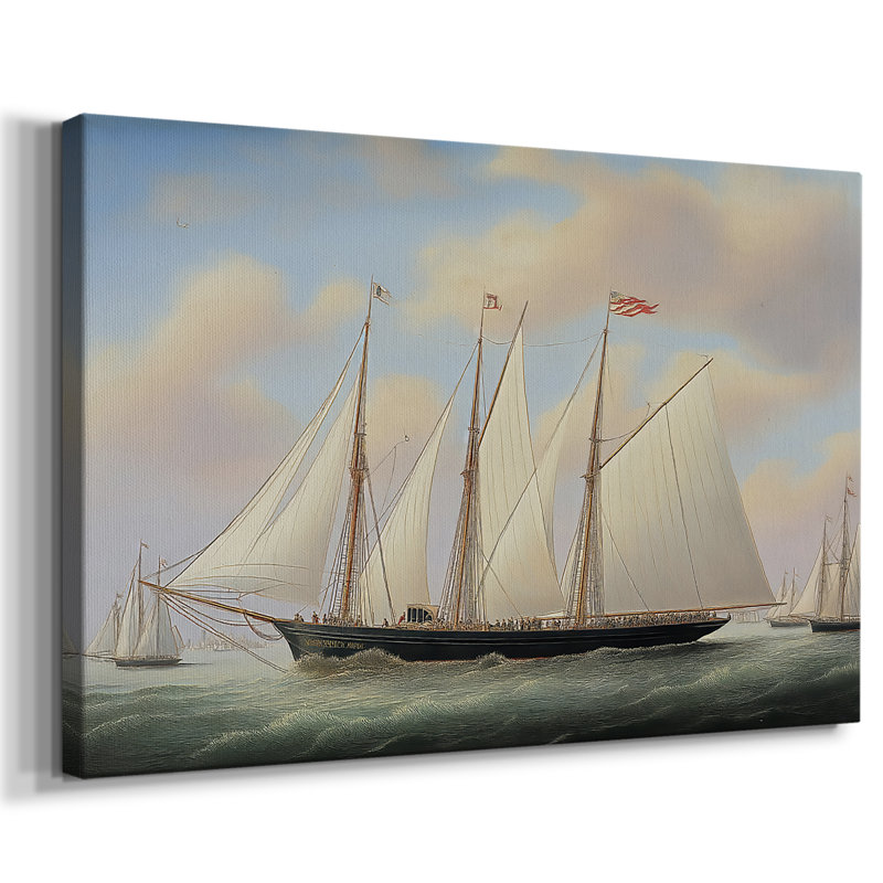 Série nautique-Cxxix-Cavas enveloppés de galerie, 24 x 36