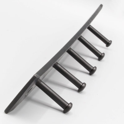 Metal Wall Organizer with Key Hooks