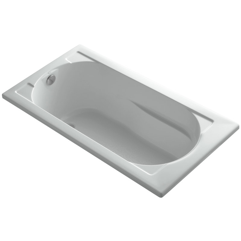 Devonshire 60" x 32" Soaking Bathtub, Ice Grey