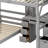 Kids Twin Loft Bed with Drawers-676471905