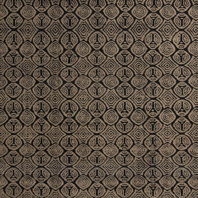 Tapis abstrait à motif abstrait moderne 5122, Carré 3 pi
