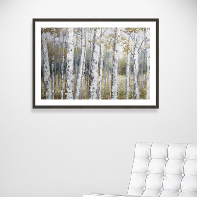 «Musgrave Hidden Birch», reproduction encadrée