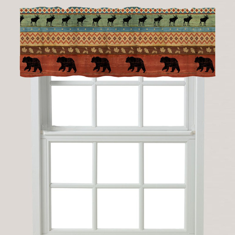 Cantonnière 60 po Ortegon Bear Lodge
