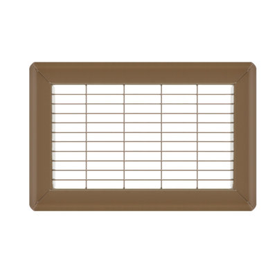 Brown Heavy Gauge Floor Grill